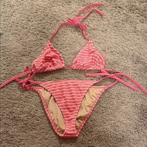 Shade & Shore Pink Bikini Top